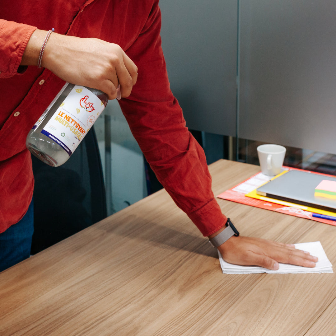 Lot de 6 nettoyants multi-usages au citron anti-gaspi